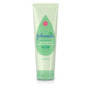 Johnson's Creamy Oil Moisturizing Baby Body Lotion, 8 fl. oz